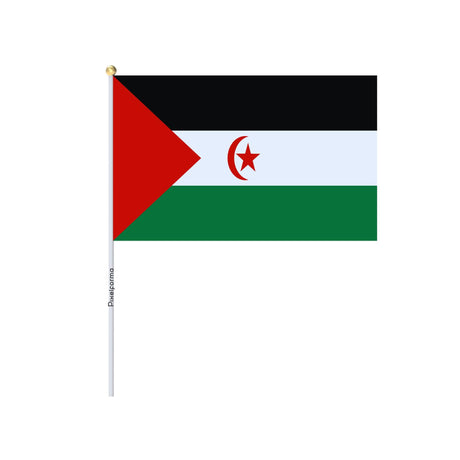 Lots Mini Drapeau de la République arabe sahraouie démocratique en plusieurs tailles - Pixelforma