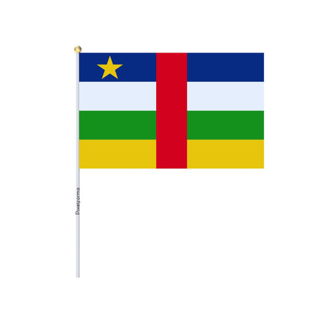 Lots Mini Drapeau de la République centrafricaine en plusieurs tailles - Pixelforma