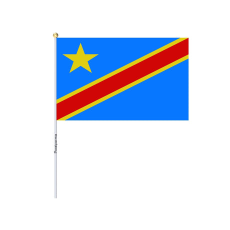 Mini Flag of the Democratic Republic of Congo Bundles in several sizes - Pixelforma