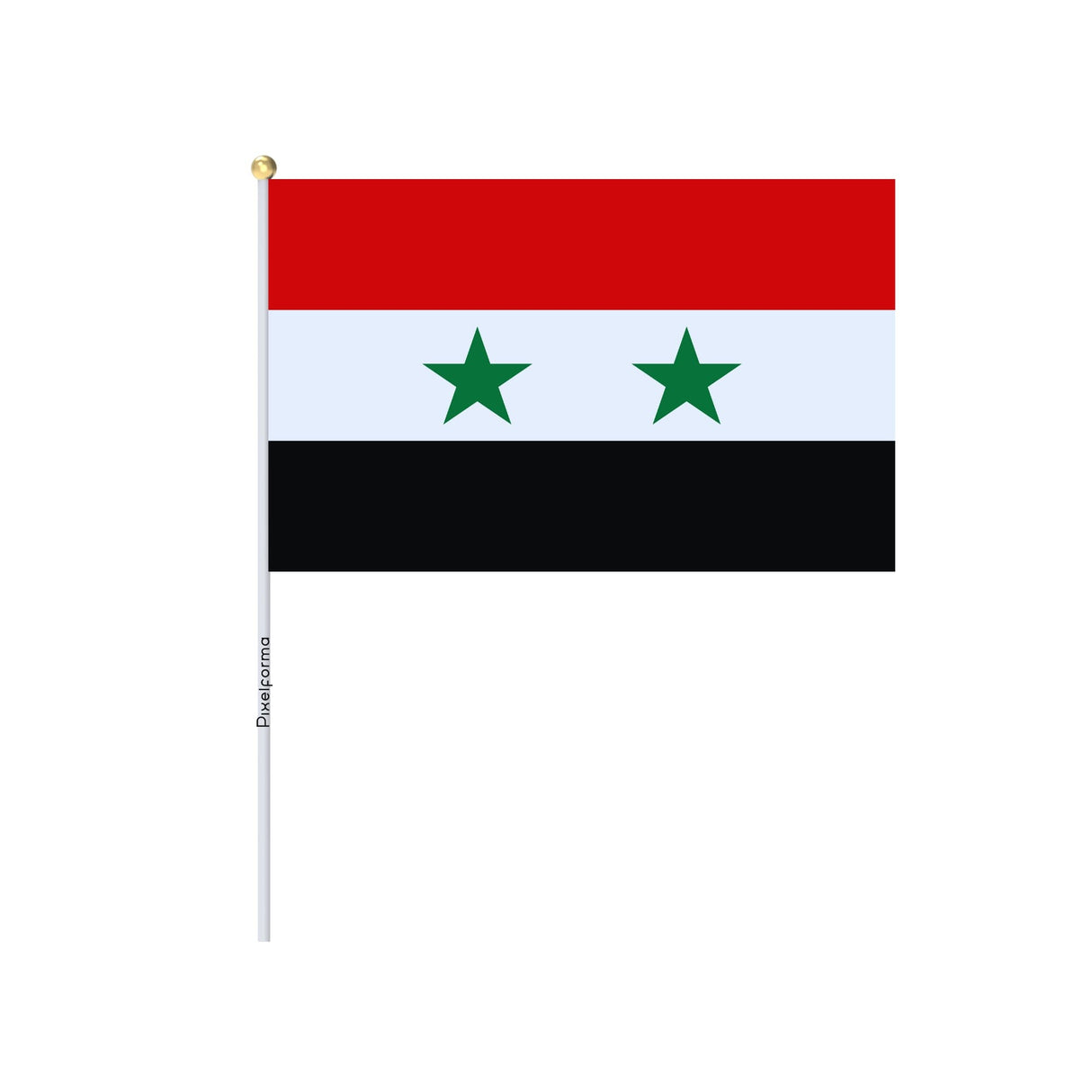 Mini Flag of Syria Bundles in Multiple Sizes - Pixelforma