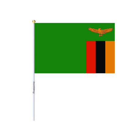Zambia Mini Flag Bundles in Multiple Sizes - Pixelforma