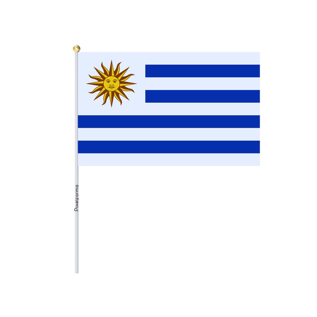 Mini Flag of Uruguay Bundles in several sizes - Pixelforma