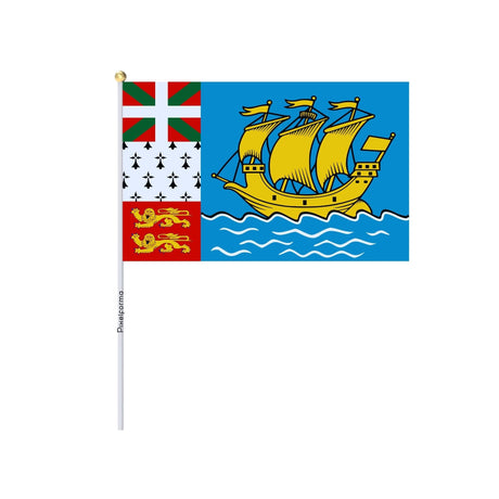 Saint Pierre and Miquelon Mini Flag Bundles in several sizes - Pixelforma