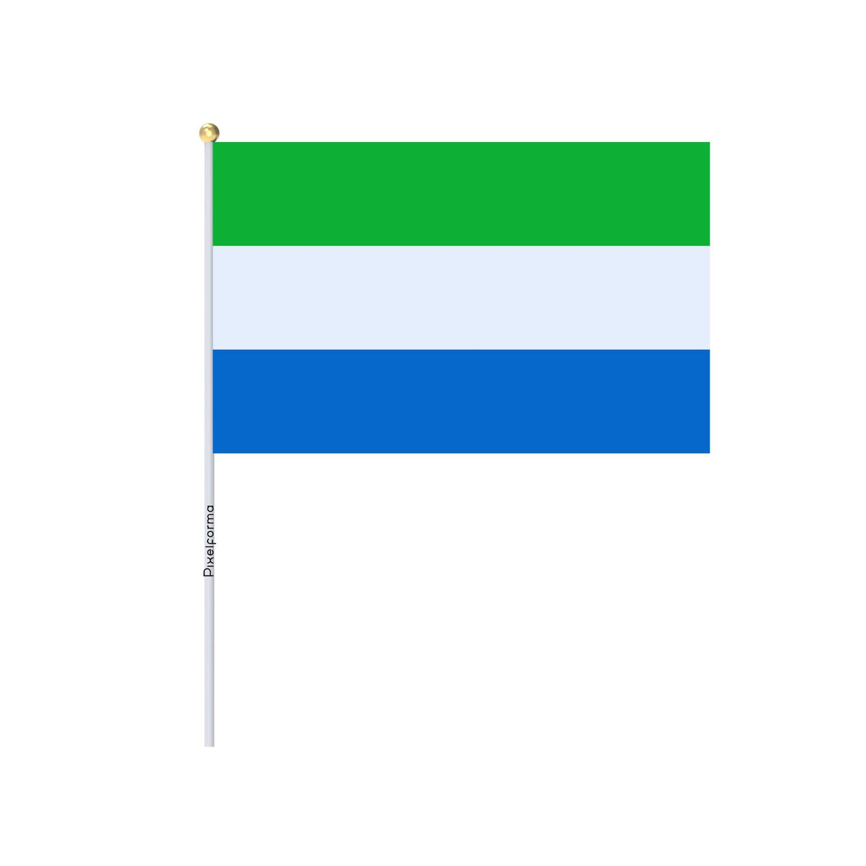 Lots Mini Drapeau de Sierra Leone en plusieurs tailles - Pixelforma