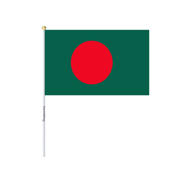 Bangladesh Mini Flag Bundles in Multiple Sizes - Pixelforma