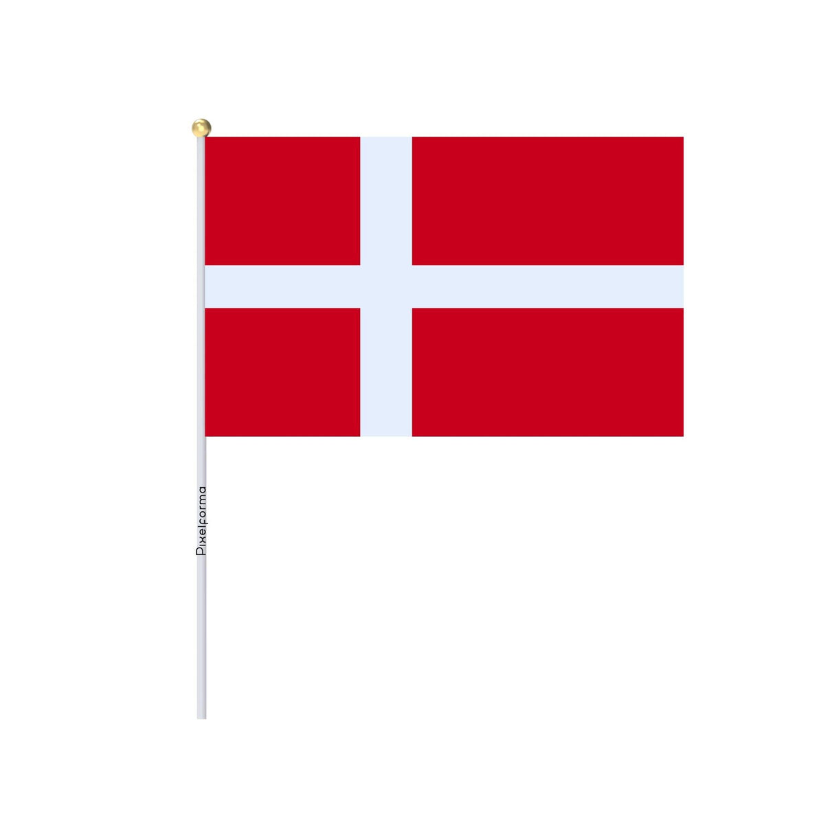 Lots Mini Drapeau du Danemark en plusieurs tailles - Pixelforma