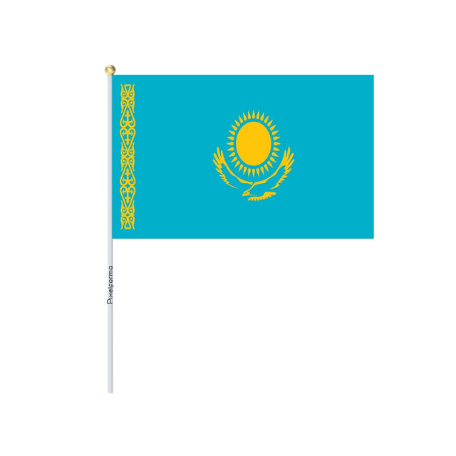 Mini Kazakhstan Flag Bundles in Multiple Sizes - Pixelforma