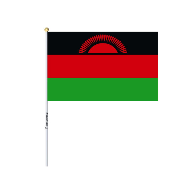 Lots Mini Drapeau du Malawi en plusieurs tailles - Pixelforma