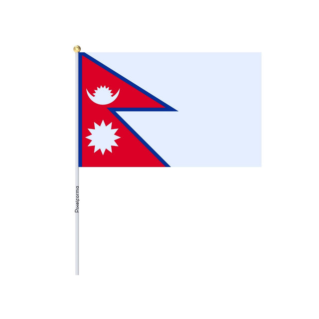 Nepal Mini Flag Bundles in Multiple Sizes - Pixelforma