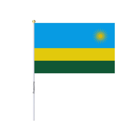 Rwanda Mini Flag Bundles in Multiple Sizes - Pixelforma