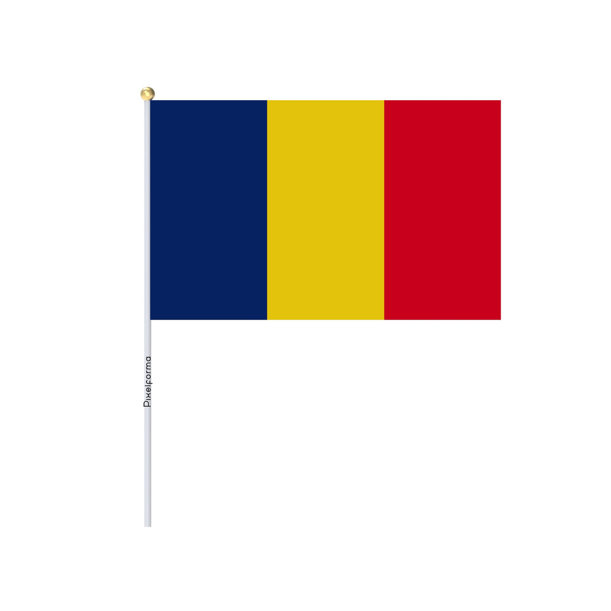 Mini Flag of Chad Bundles in Several Sizes - Pixelforma