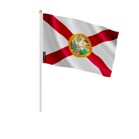 Lots mini drapeau floride en plusieurs tailles - pixelforma