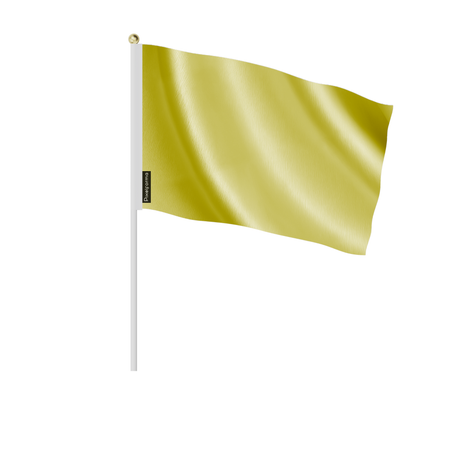 Lots mini drapeau jaune en plusieurs tailles - pixelforma