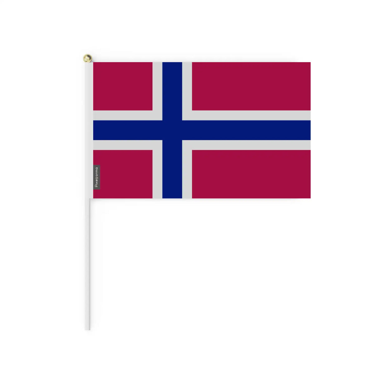 Lots mini drapeau norvège en plusieurs tailles - pixelforma