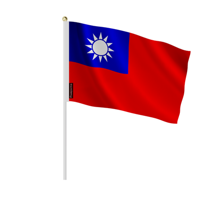 Lots mini drapeau taïwan en plusieurs tailles - pixelforma