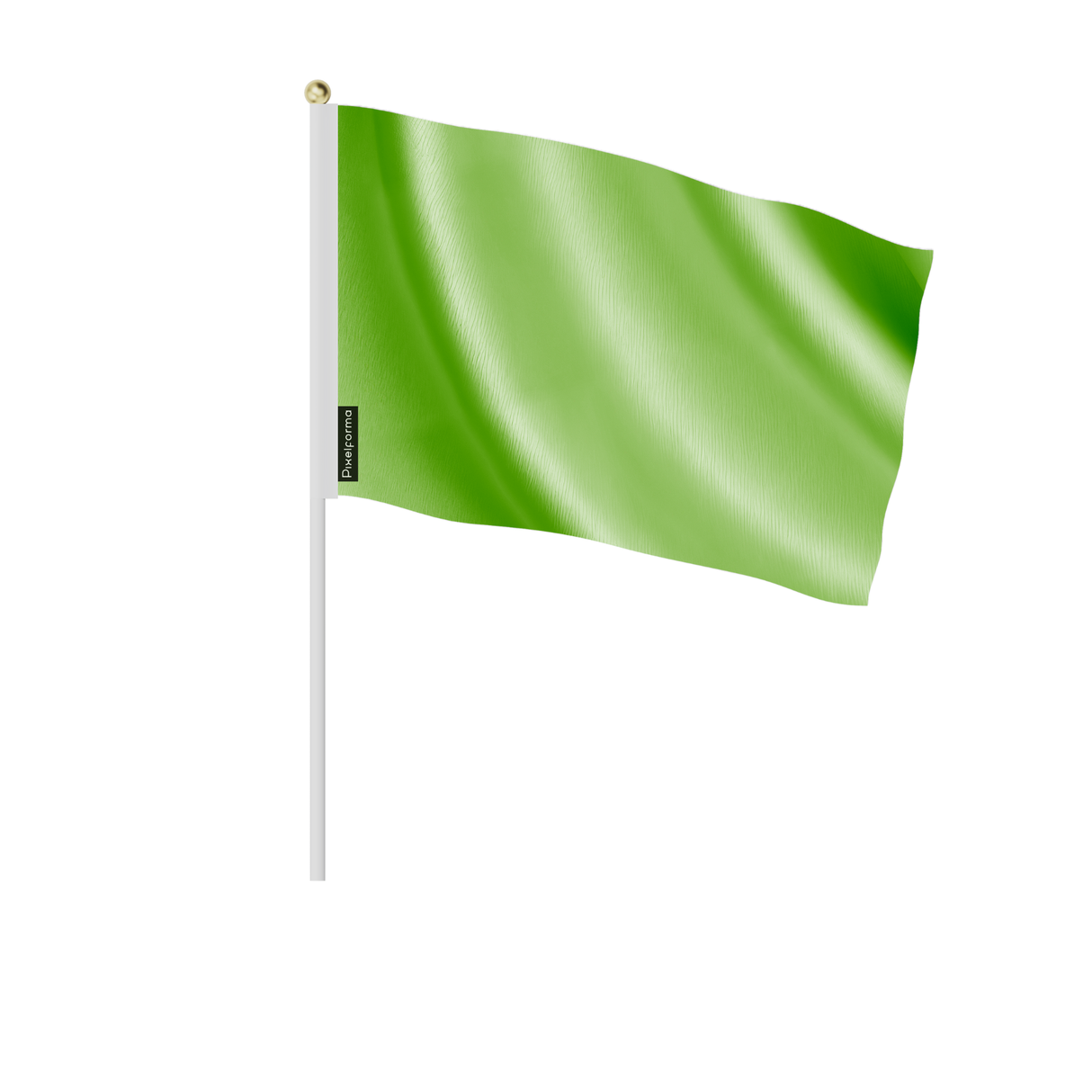 Lots mini drapeau vert en plusieurs tailles - pixelforma