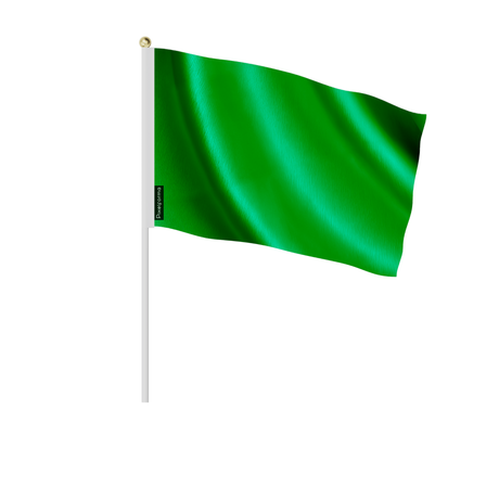 Lots mini drapeau vert foncé en plusieurs tailles - pixelforma