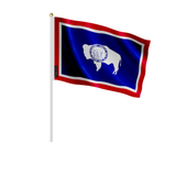 Lots mini drapeau wyoming en plusieurs tailles - pixelforma
