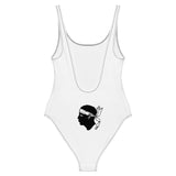 Maillot de bain 1 pièce drapeau corse - pixelforma