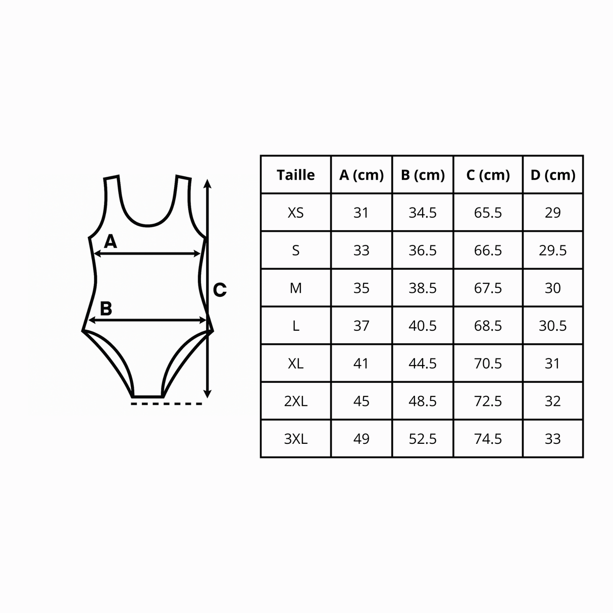 Maillot de bain 1 pièce drapeau guernesey - pixelforma