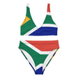 Maillot de bain drapeau afrique du sud polyester recyclé
