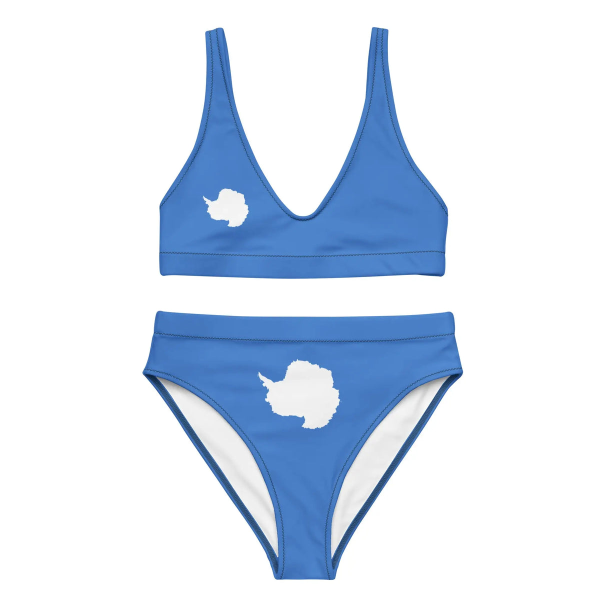 Maillot de bain drapeau antarctique matière confort uv