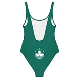 Maillot de bain drapeau macao coupe brésilienne femme