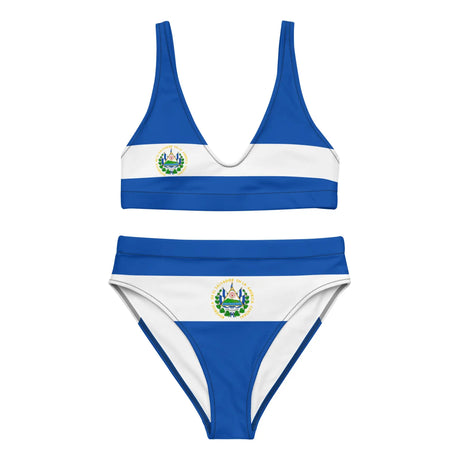 Maillot de bain drapeau salvador polyester recyclé femme