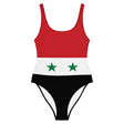 Maillot de bain drapeau syrie coupe brésilienne élégant