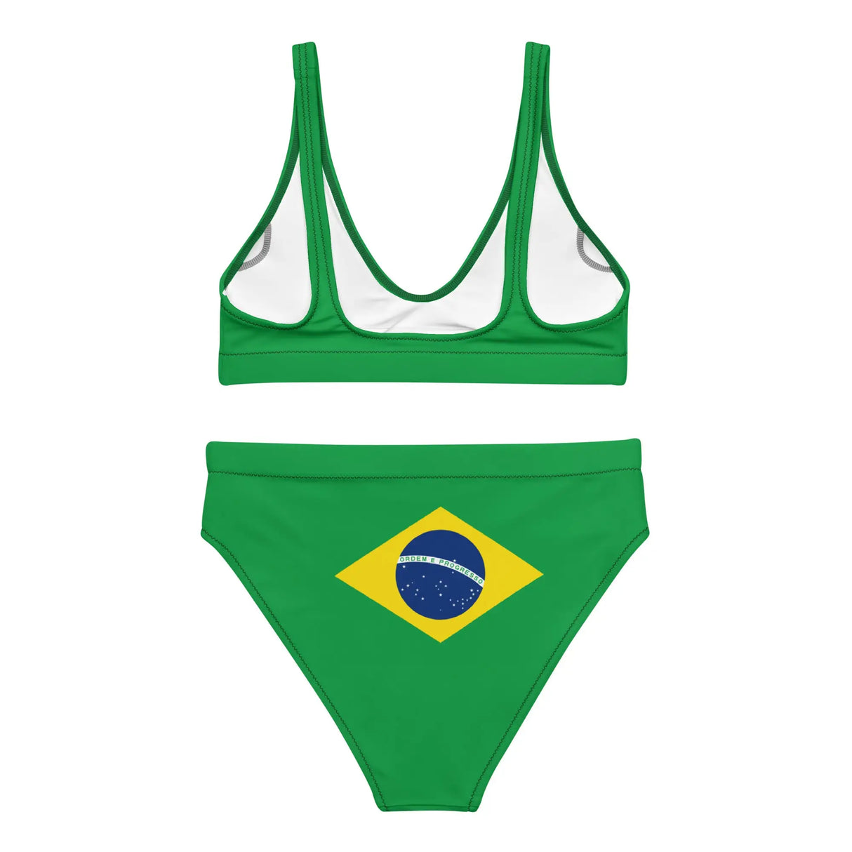 Maillot de bain femme brésil drapeau confort et uv