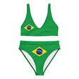 Maillot de bain femme brésil drapeau confort et uv
