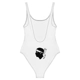 Maillot de bain femme corse drapeau coupe brésilienne