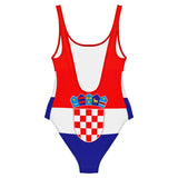 Maillot de bain femme croatie coupe brésilienne élégante