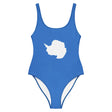 Maillot de bain femme drapeau antarctique coupe brésilienne
