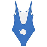 Maillot de bain femme drapeau antarctique coupe brésilienne
