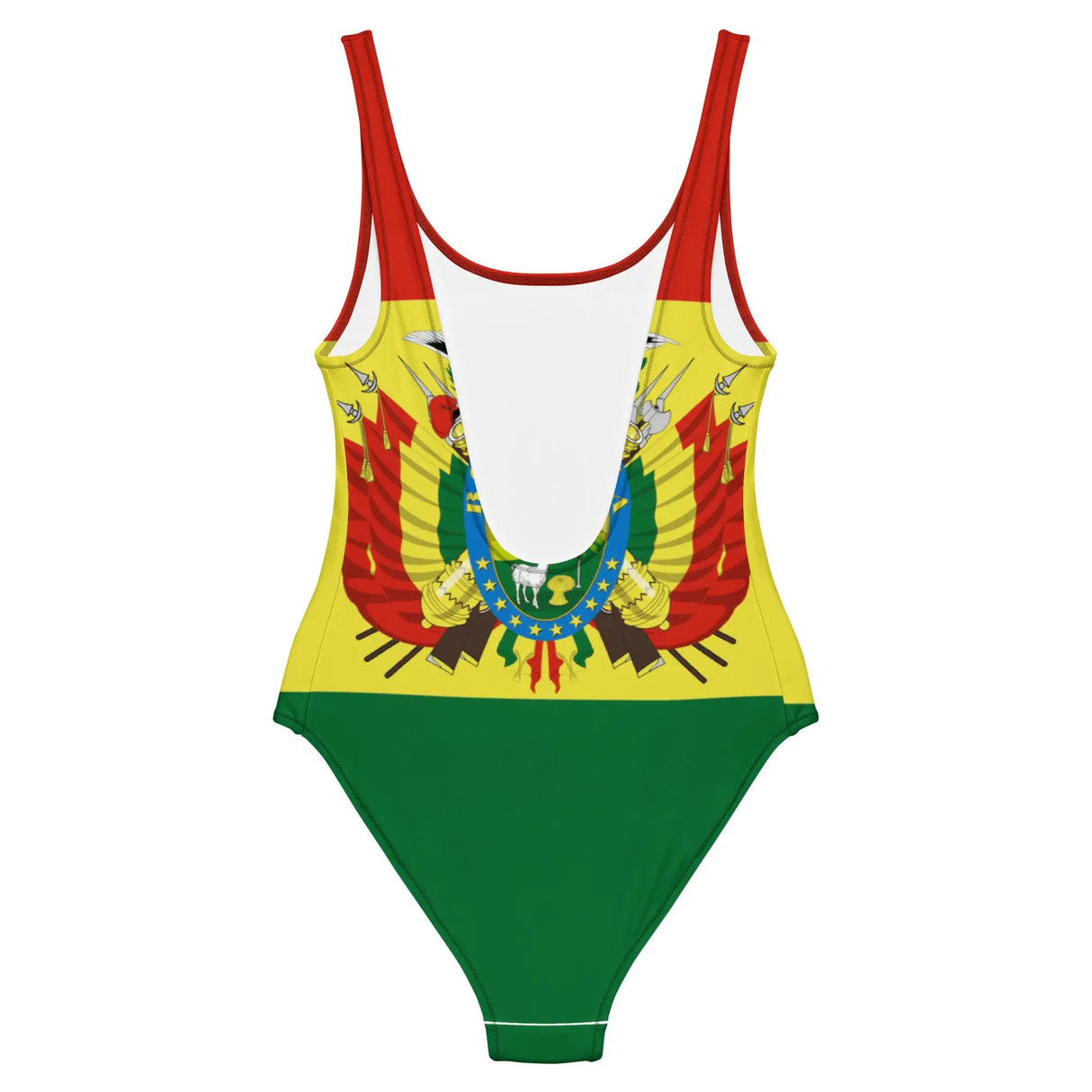 Maillot de bain femme drapeau bolivie coupe brésilienne