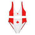 Maillot de bain femme drapeau canada confort protection uv