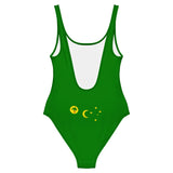 Maillot de bain femme drapeau îles cocos coupe brésilienne