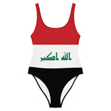 Maillot de bain femme drapeau irak coupe brésilienne stylée