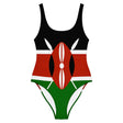 Maillot de bain femme drapeau kenya coupe brésilienne