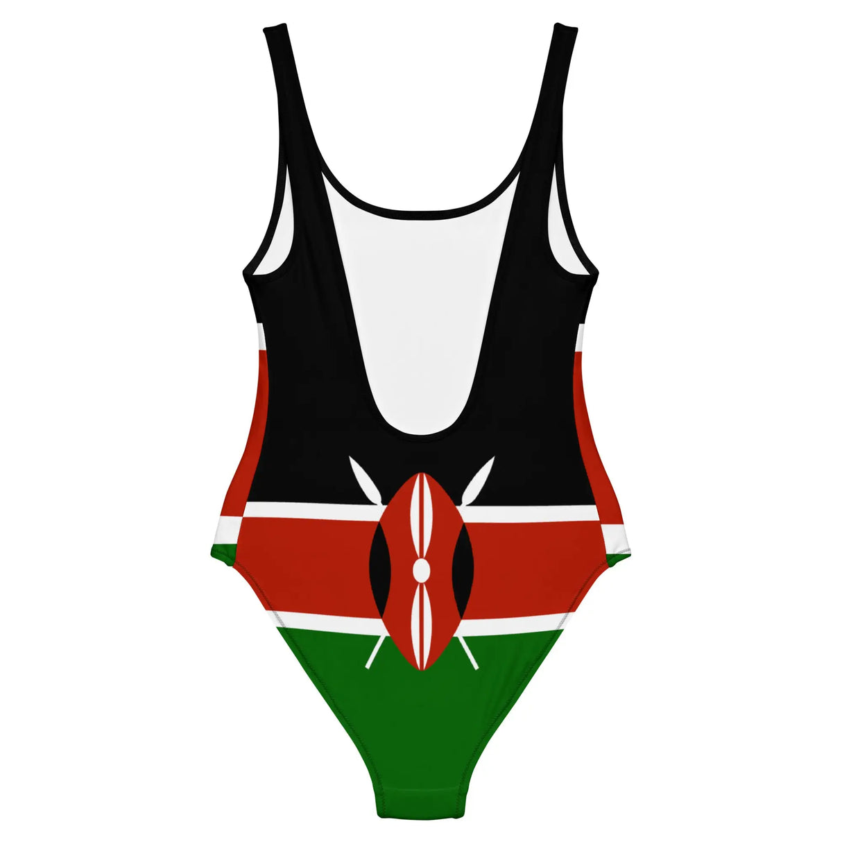 Maillot de bain femme drapeau kenya coupe brésilienne