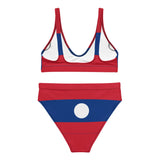 Maillot de bain femme drapeau laos confort et protection uv