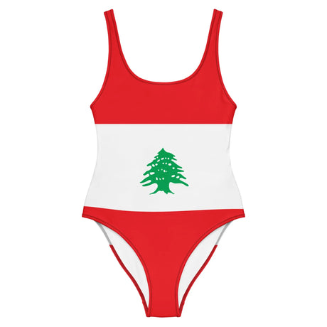 Maillot de bain femme drapeau liban coupe brésilienne