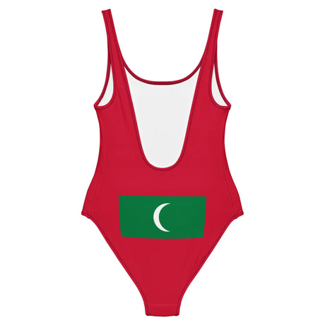 Maillot de bain femme drapeau maldives coupe brésilienne