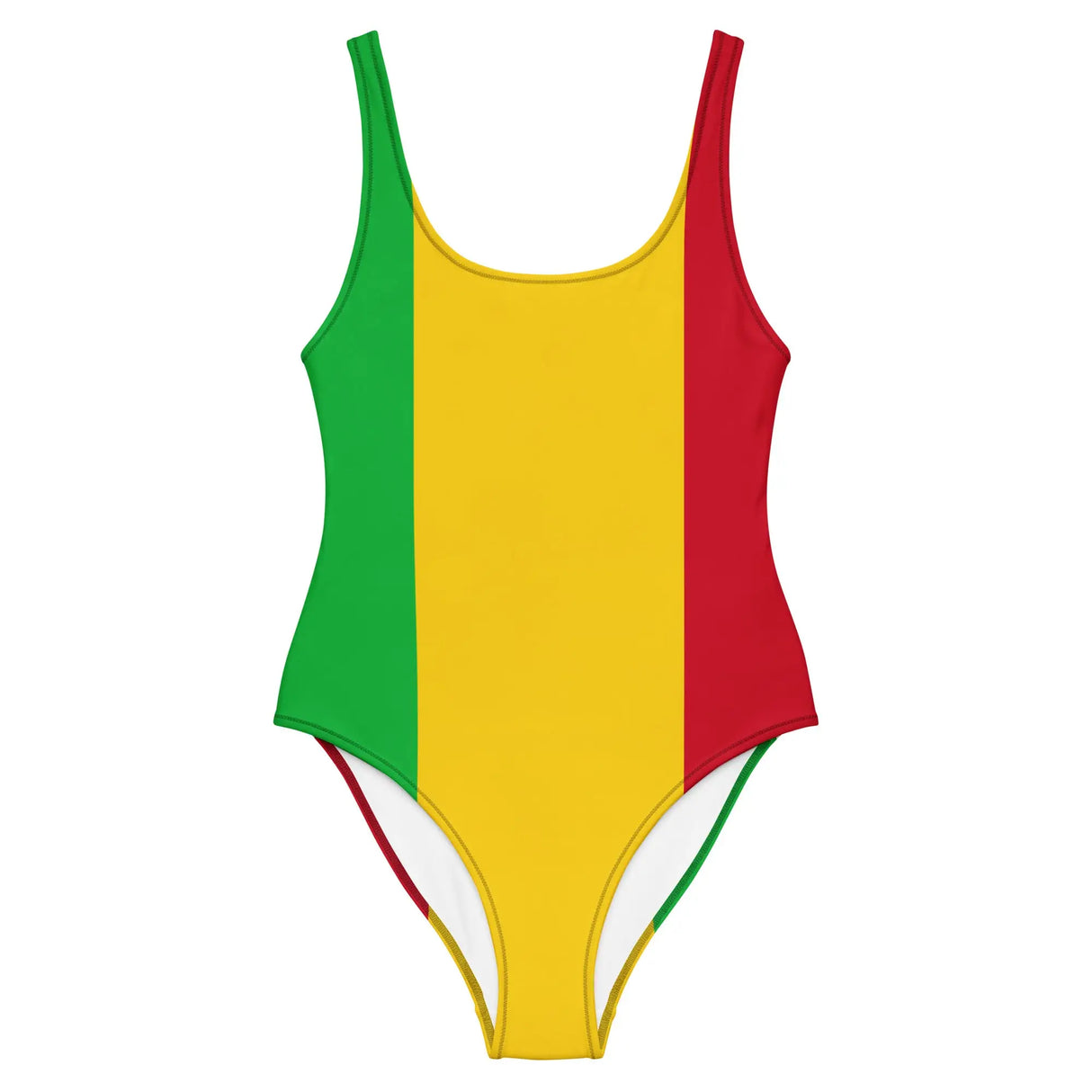 Maillot de bain femme drapeau mali coupe brésilienne