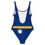 Maillot de bain femme drapeau nauru coupe brésilienne