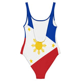 Maillot de bain femme drapeau philippines coupe brésilienne