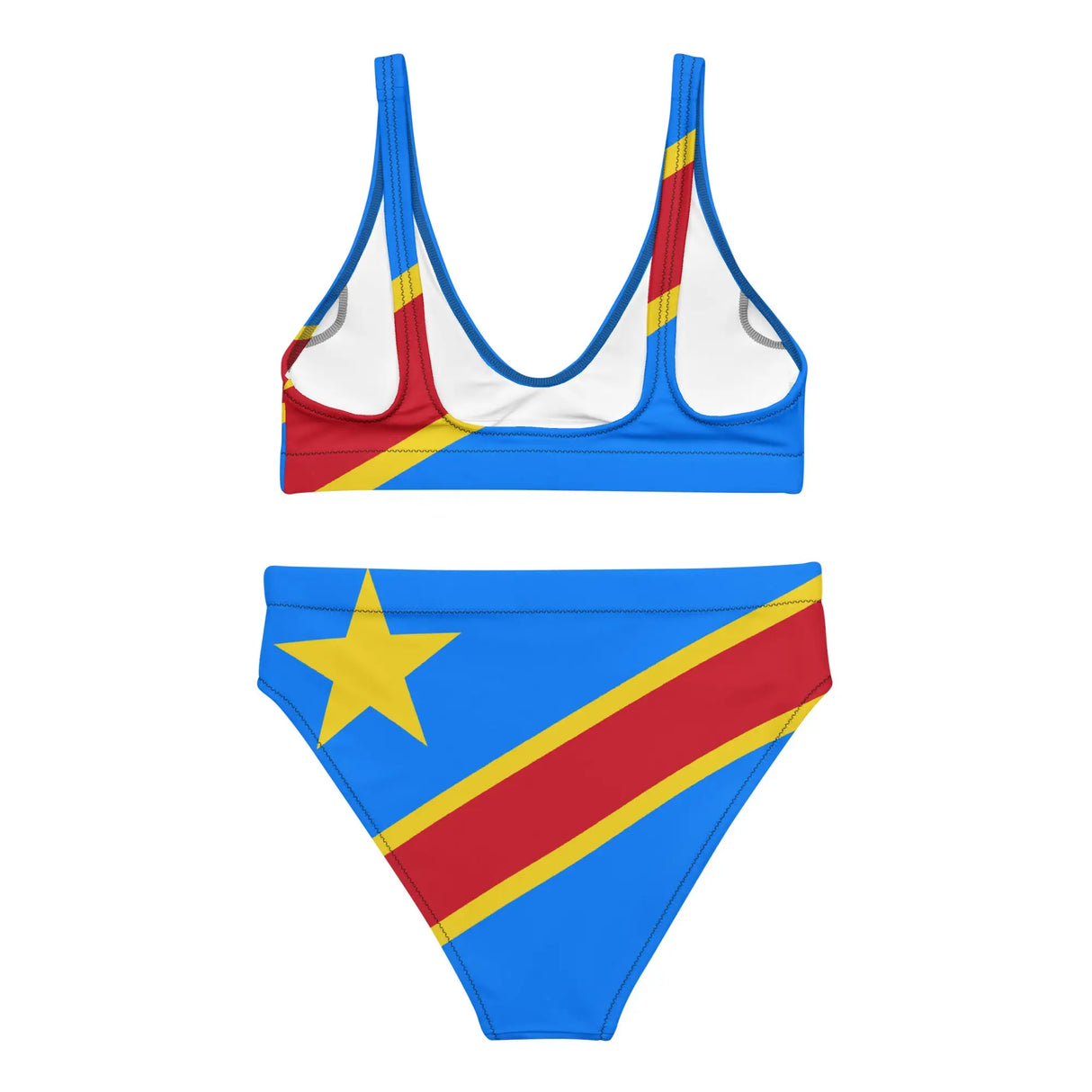 Maillot de bain femme drapeau république démocratique confort