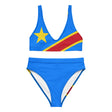 Maillot de bain femme drapeau république démocratique confort