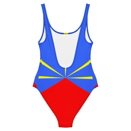 Maillot de bain femme drapeau réunion coupe brésilienne